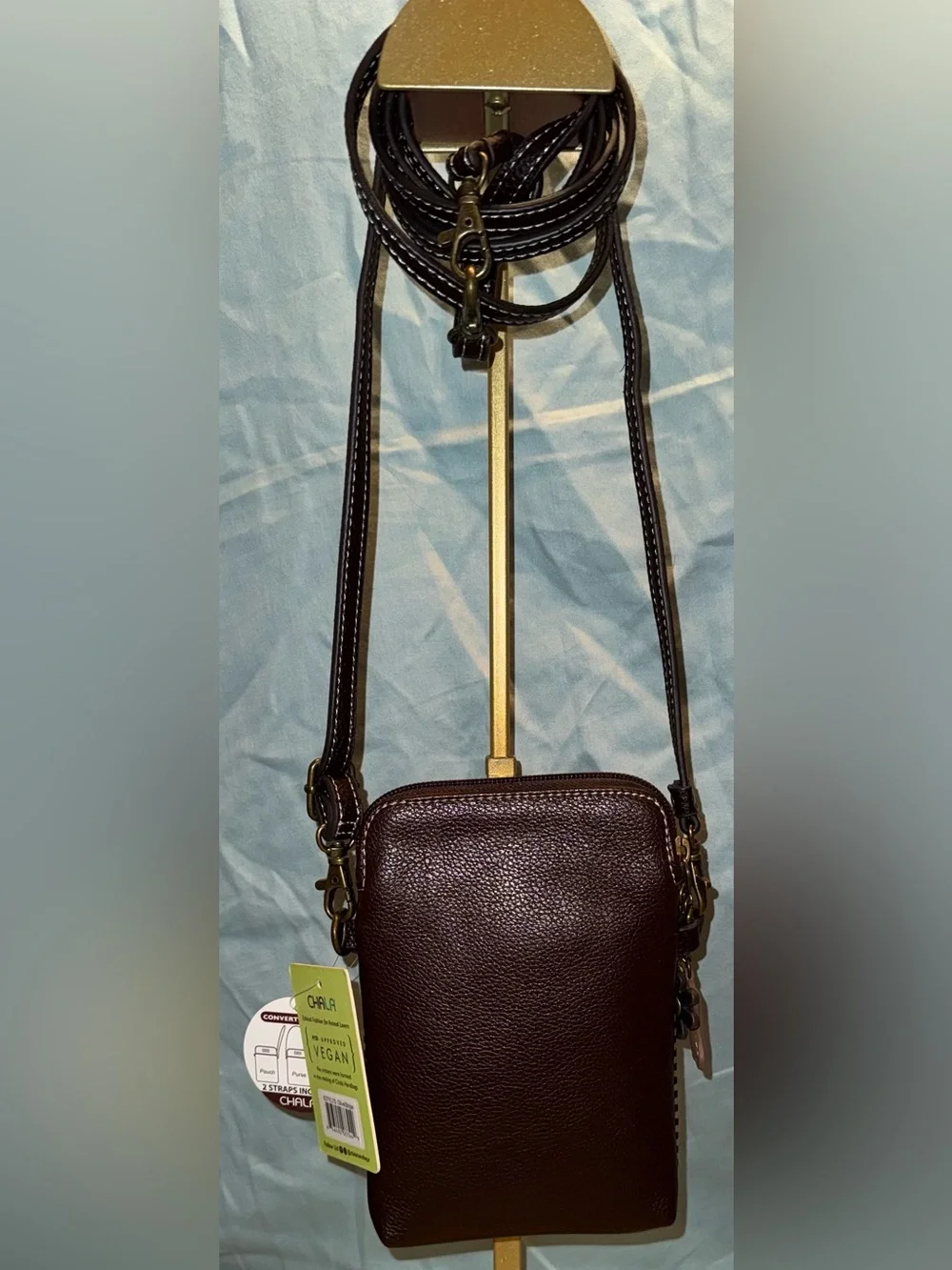 Chala Yellow Lab Dog Convertible Phone Pouch/Purse/Crossbody/Handbag
